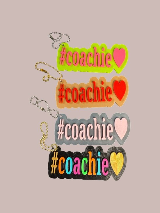 Accessories - “#coachie” Bag Charm / Keychain Handmade - 3D Printed